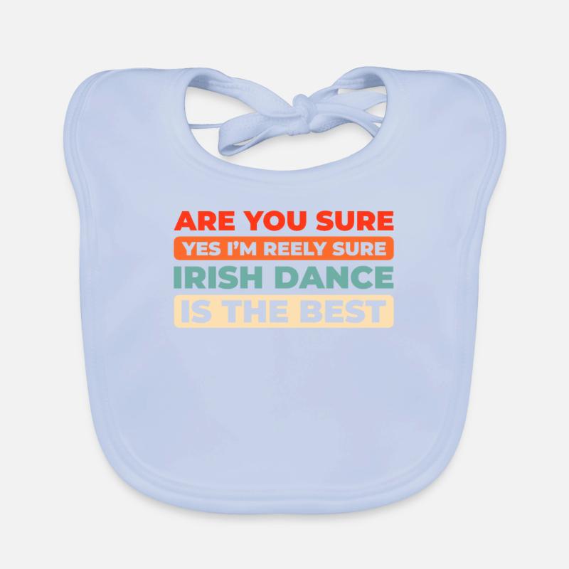 Irish Dance Irischer Tanz Organic Baby Bibs