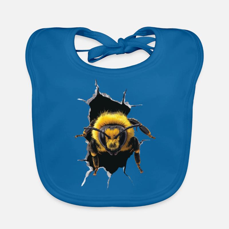 Abeille Bavoir bio Bébé