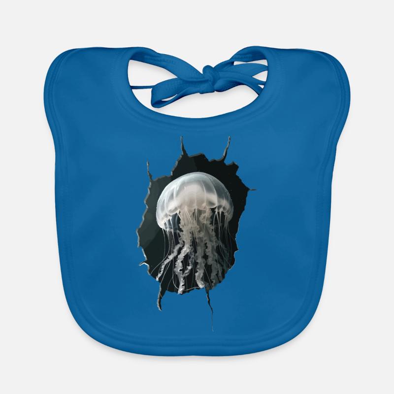 Jellyfish Organic Baby Bibs