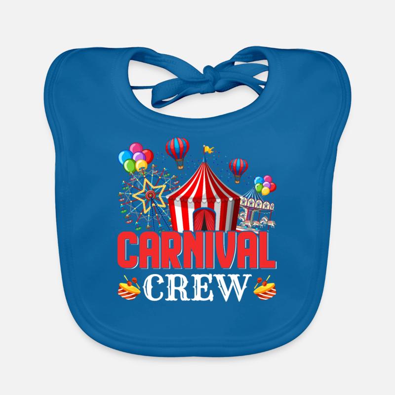 Carnival Circus Organic Baby Bibs
