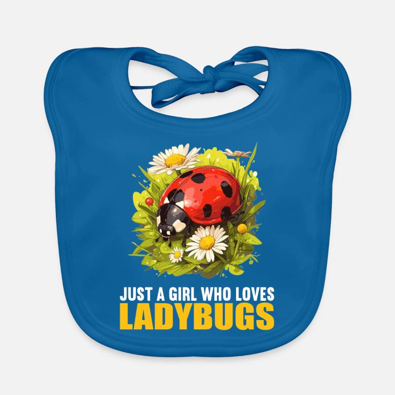 Ladybug Marienkäfer Baby Bio-Lätzchen