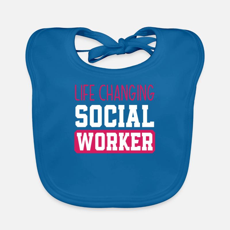 Changing Lives Social Workers Organic Baby Bibs