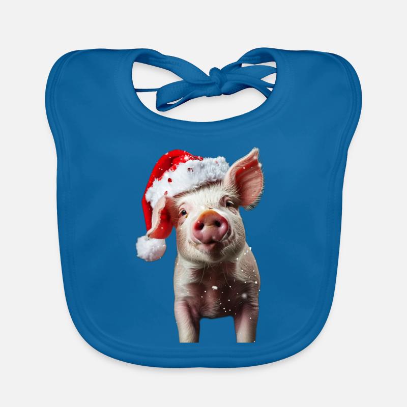 Cochon Bavoir bio Bébé