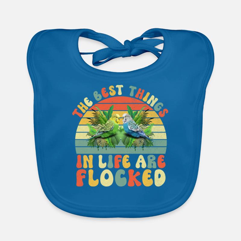 Budgie Gift Baby Bio-Lätzchen