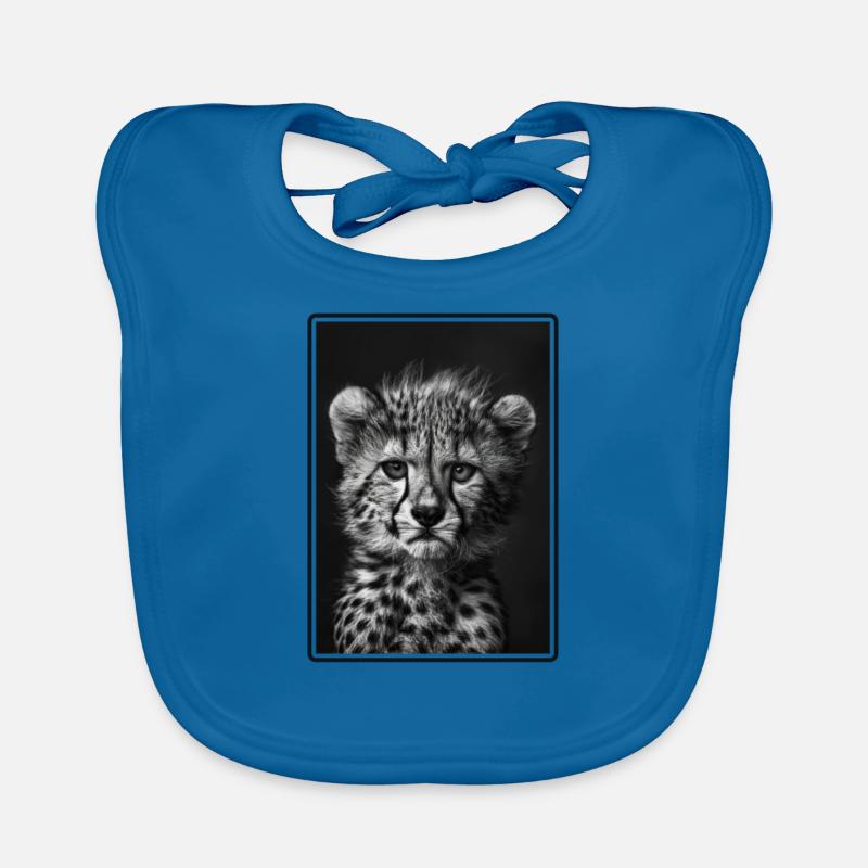 Guépard Geparde Gepard Bavoir bio Bébé