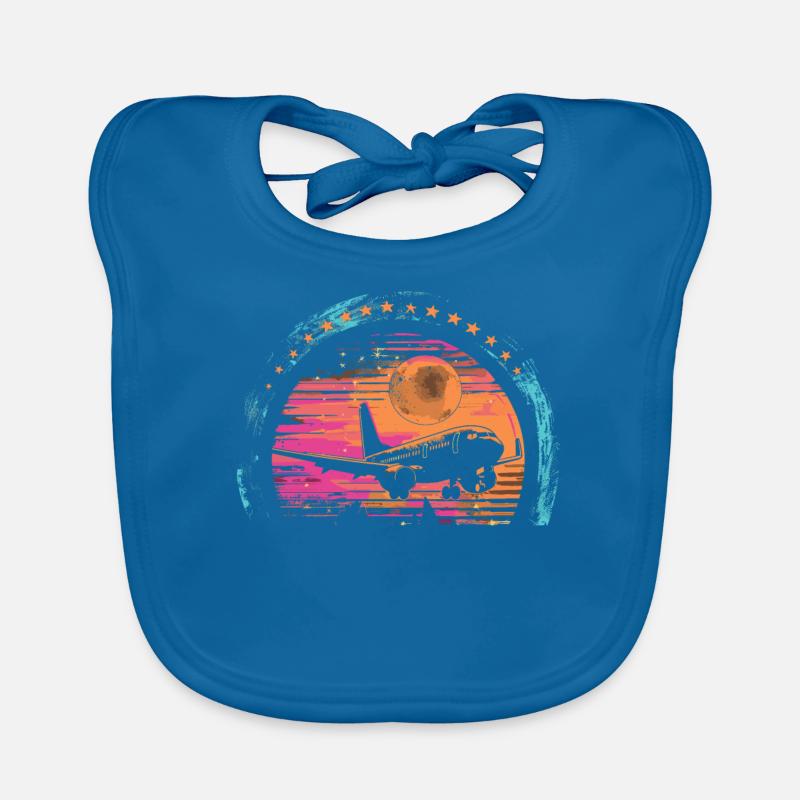 My first plane trip First time flying Organic Baby Bibs