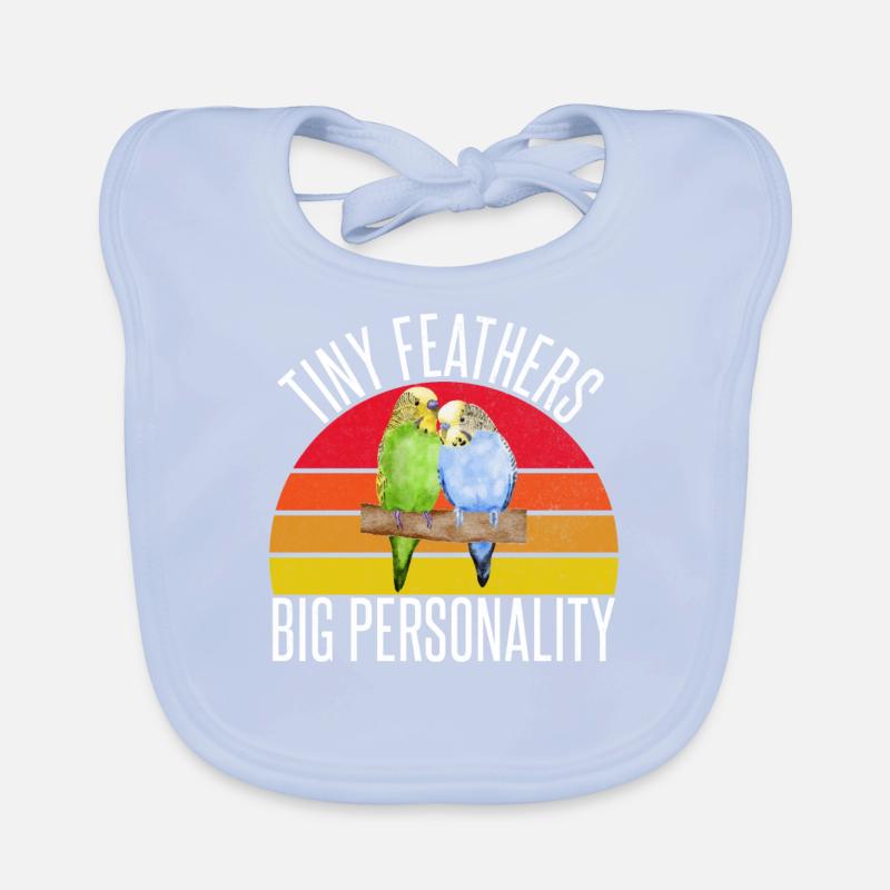 Cadeau de perruche Bavoir bio Bébé