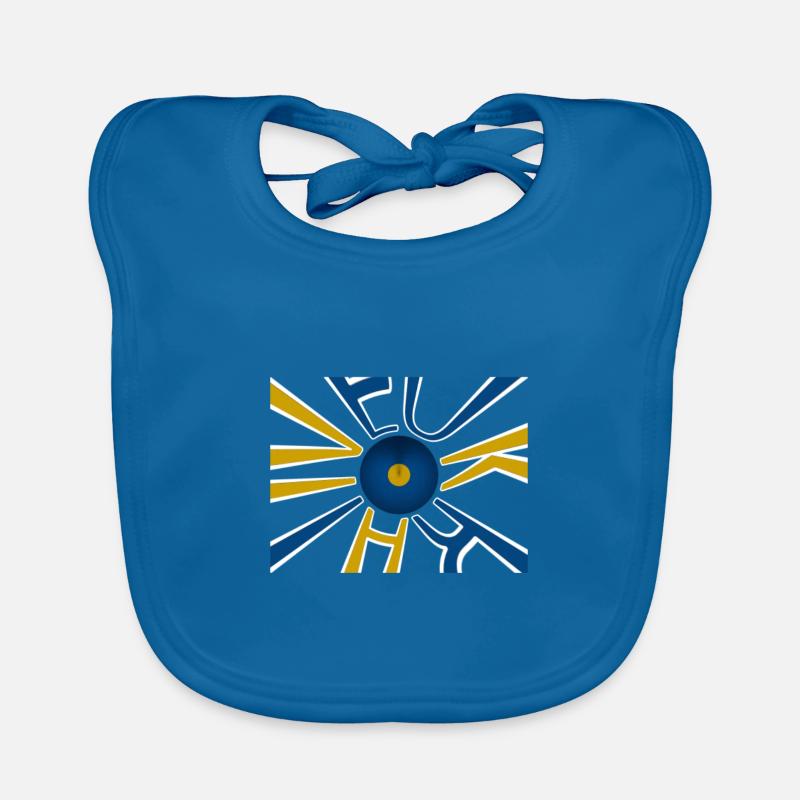 Drapeau de l’Ukraine Kiev Bavoir bio Bébé