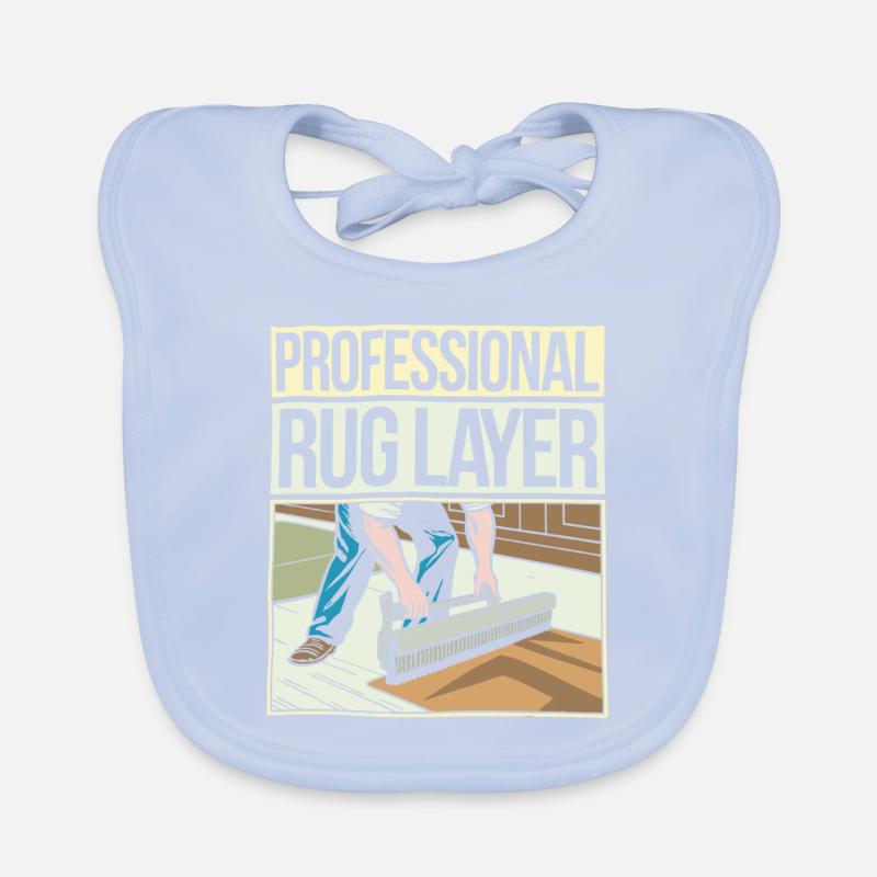 Carpet installer Organic Baby Bibs
