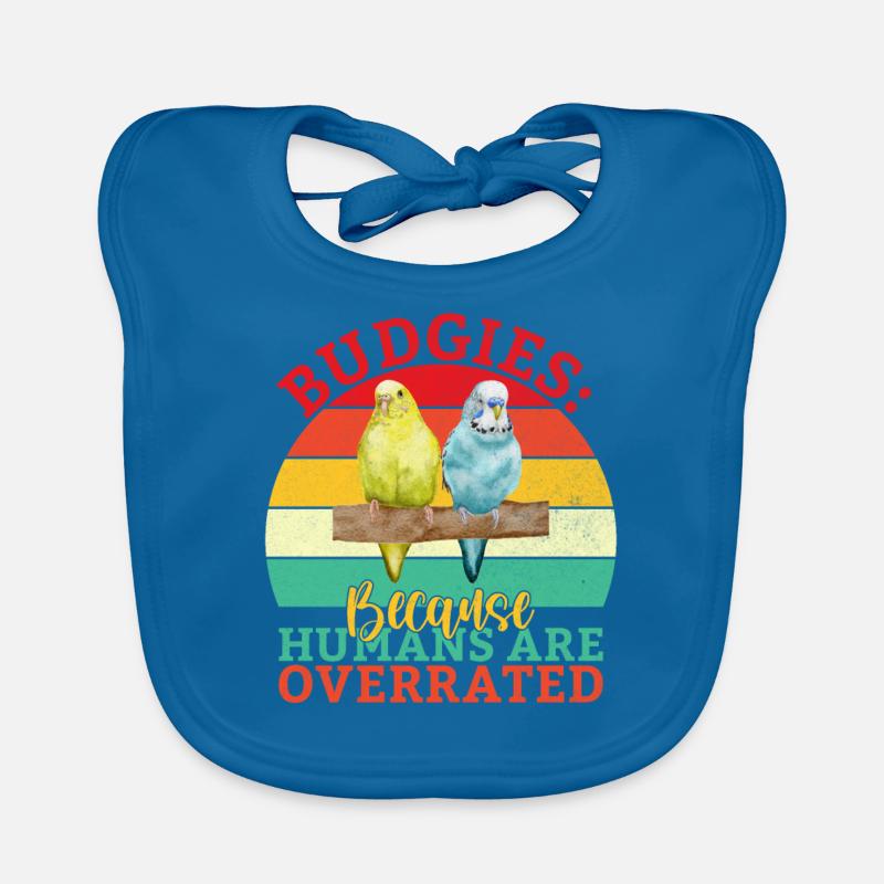 Budgie Gift Baby Bio-Lätzchen