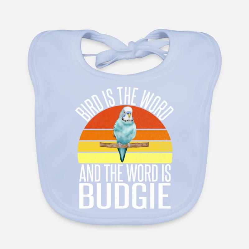 Budgie Gift Organic Baby Bibs