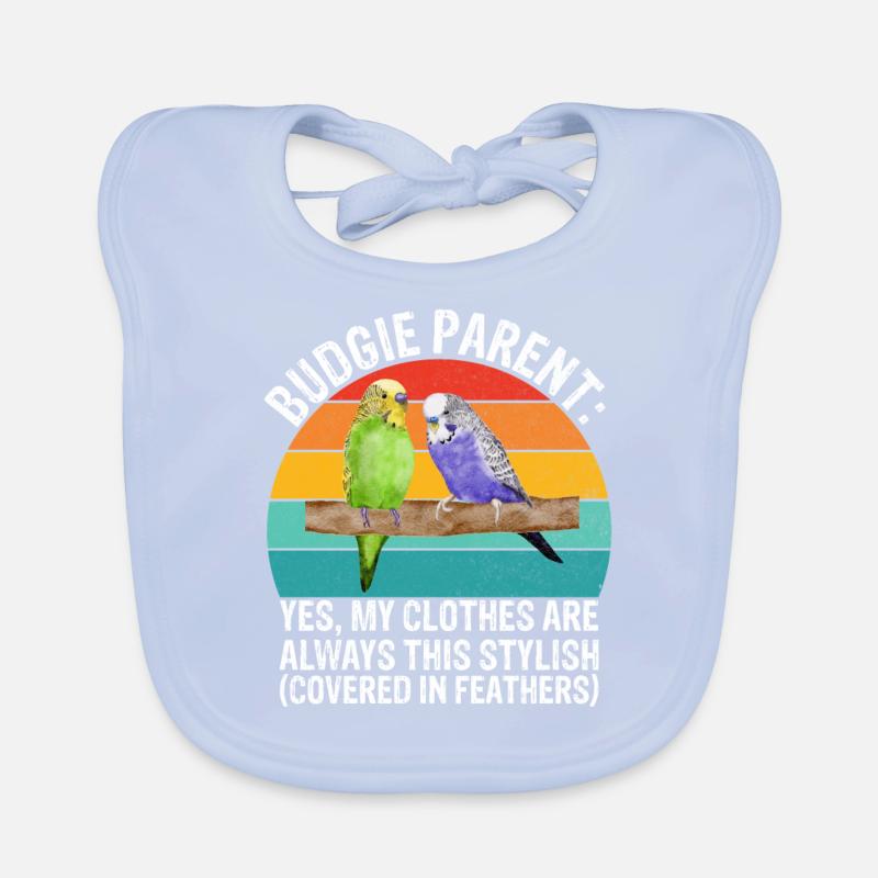 Budgie Gift Baby Bio-Lätzchen