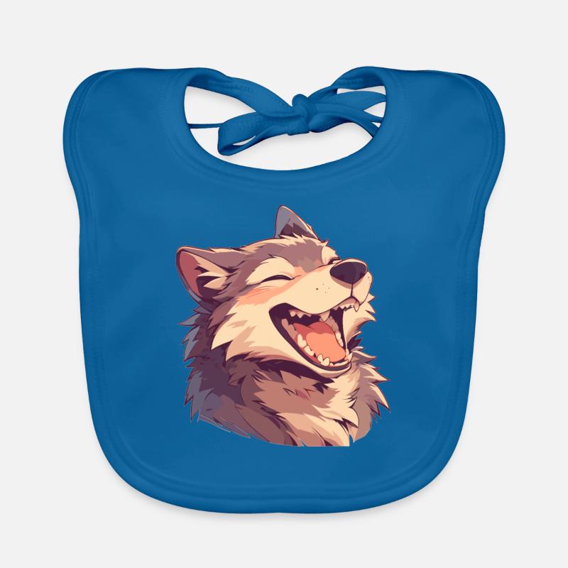 Loups Loup Bavoir bio Bébé