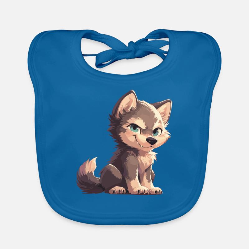 Loups Loup Bavoir bio Bébé