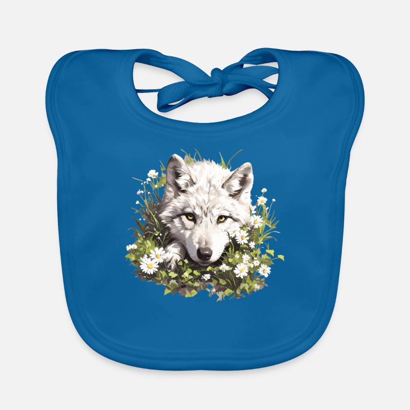 Wolves Wolf Organic Baby Bibs