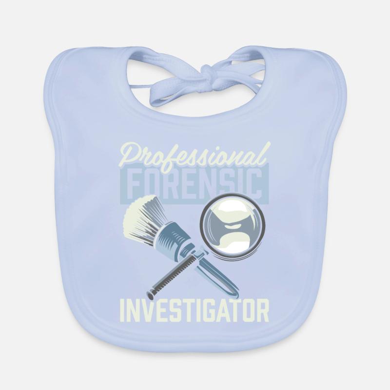 Forensischer Techniker Baby Bio-Lätzchen