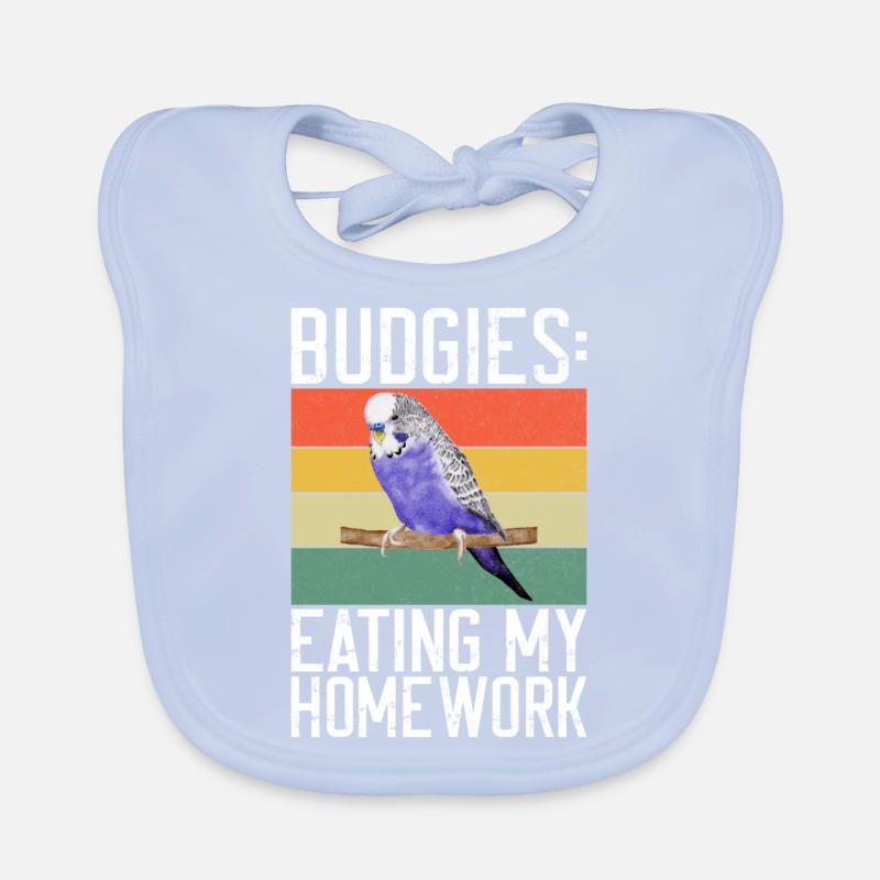 Budgie Gift Baby Bio-Lätzchen