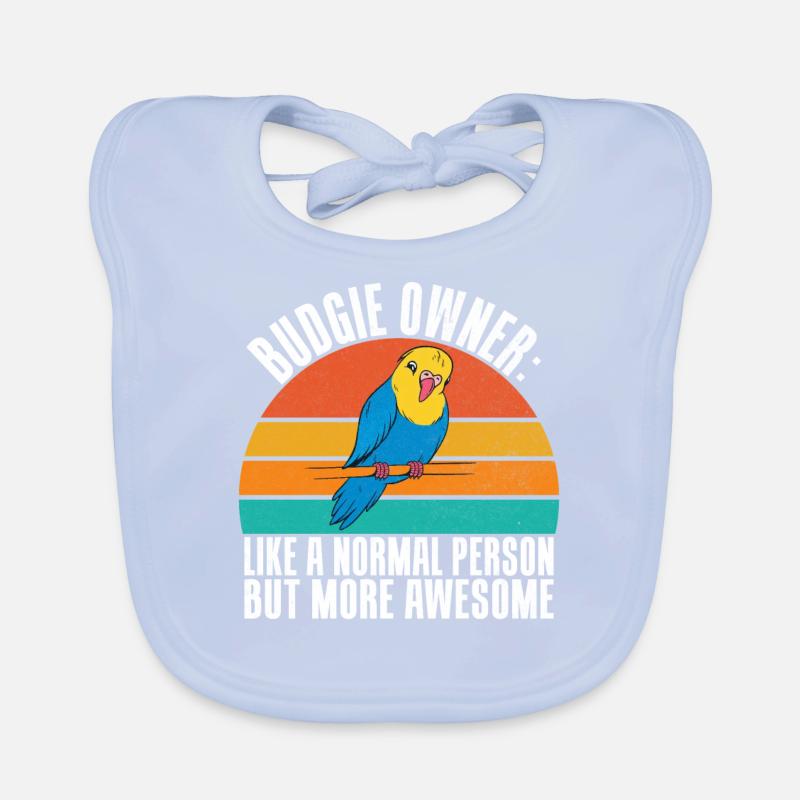 Budgie Gift Baby Bio-Lätzchen