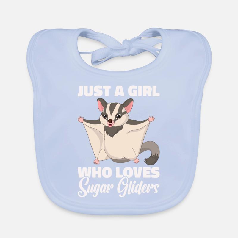 Planeur Flying Squirrel Suger Planeur Planeur à tête courte Bavoir bio Bébé