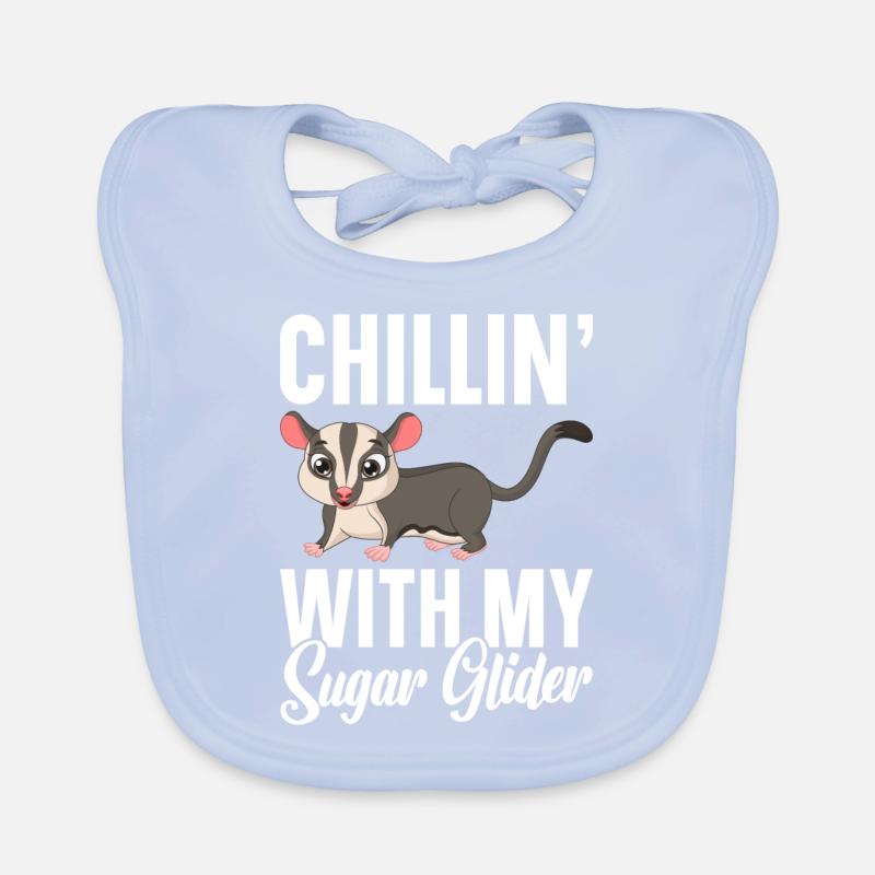 Planeur Flying Squirrel Suger Planeur Planeur à tête courte Bavoir bio Bébé