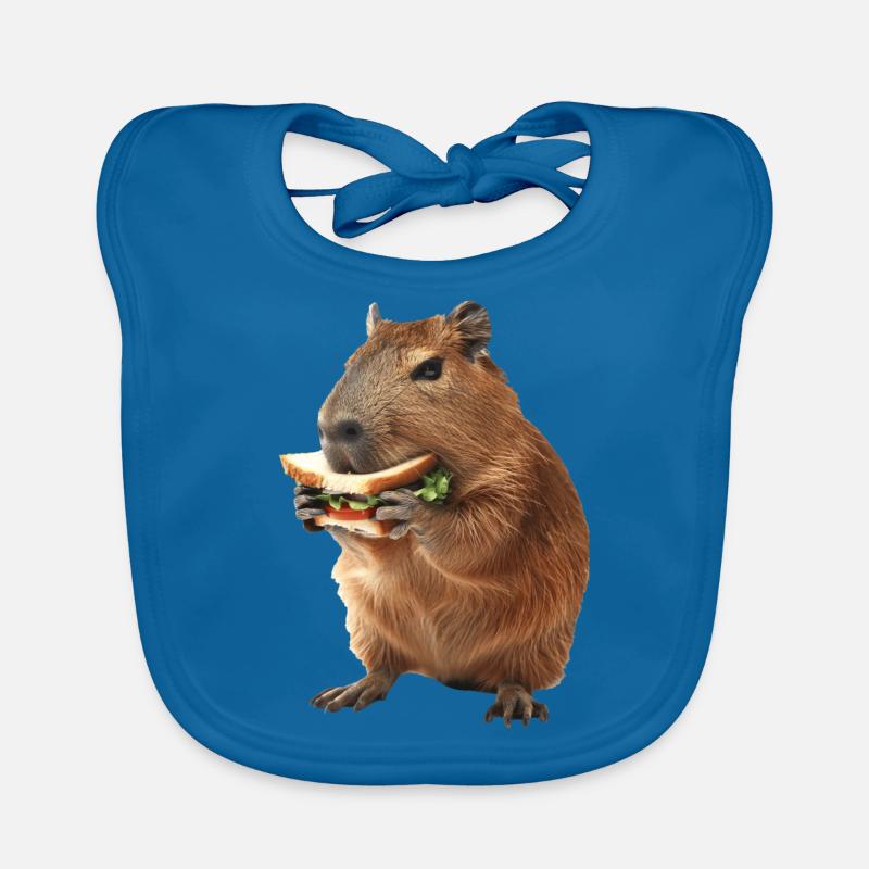 Capybara Bavoir bio Bébé