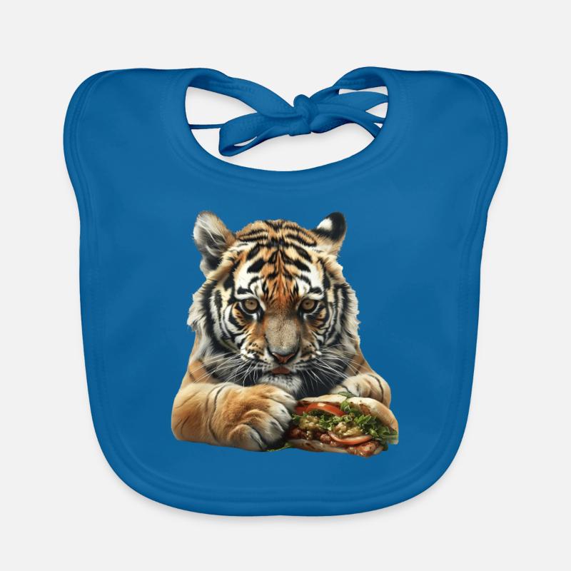 Tiger Organic Baby Bibs