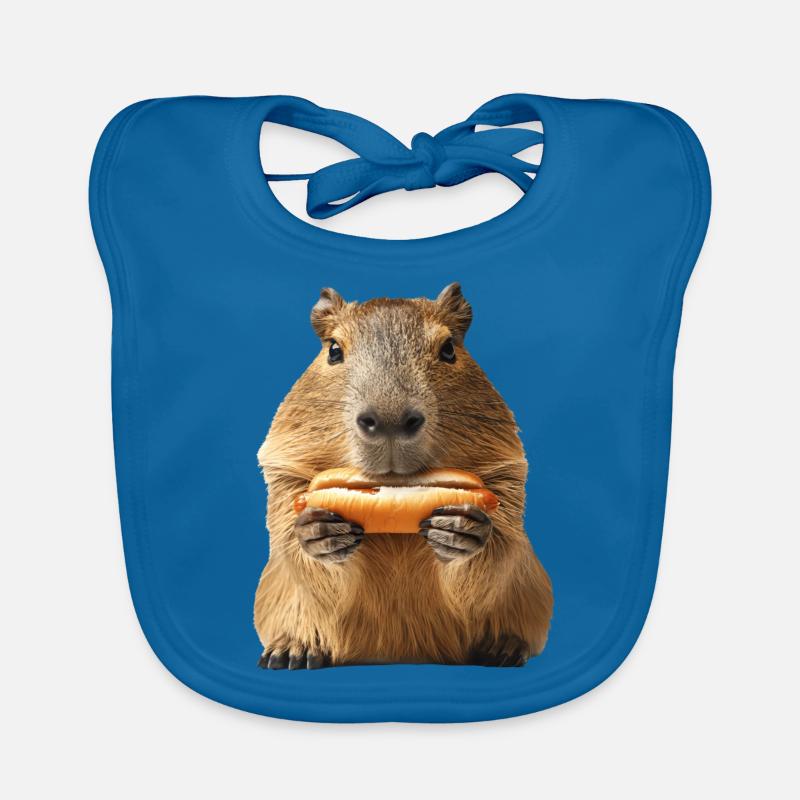 Capybara Bavoir bio Bébé