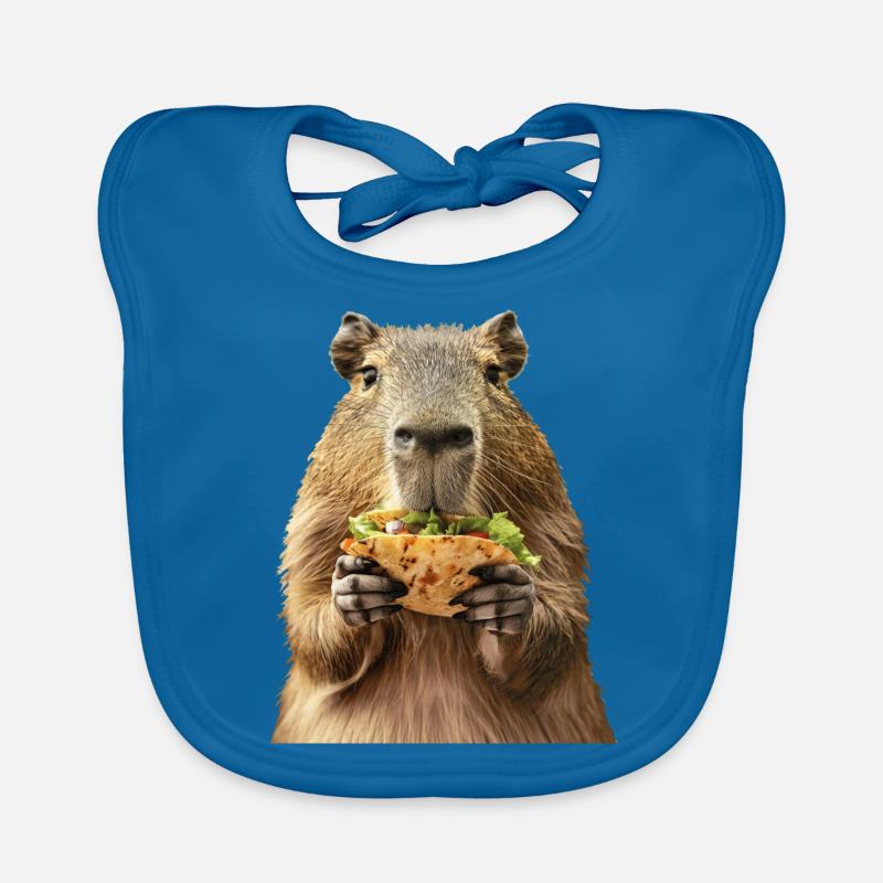 Capybara Bavoir bio Bébé