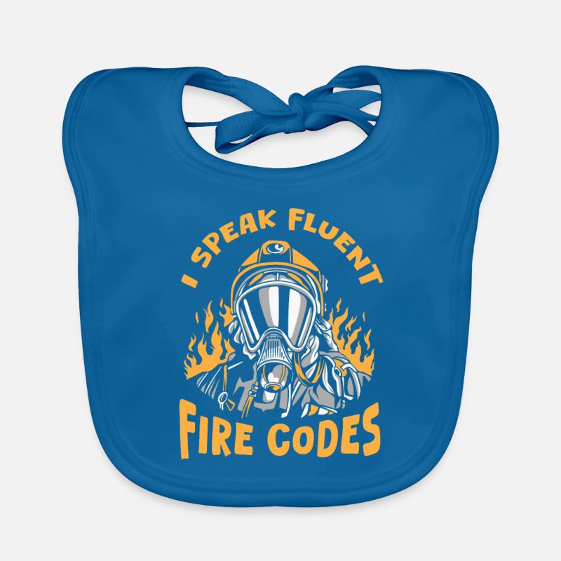 Fire marshal Organic Baby Bibs