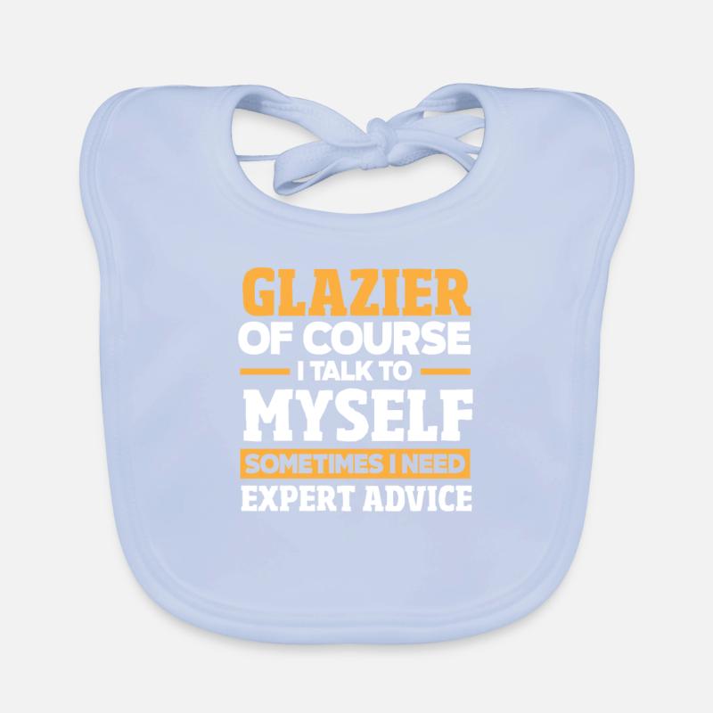 Glaser Geschenk Baby Bio-Lätzchen
