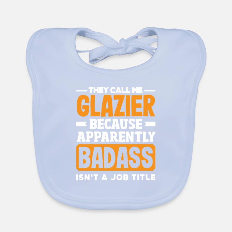 Glaser Geschenk Baby Bio-Lätzchen