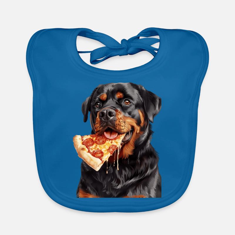 Rottweiler Organic Baby Bibs