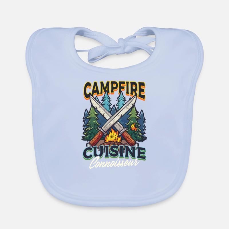 Camp Chef Campfire Cuisine Connoisseur Organic Baby Bibs