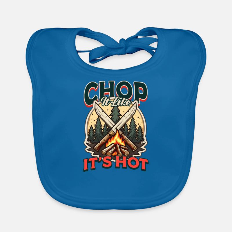 Camp Chef Hachez-le comme s’il était chaud Bavoir bio Bébé