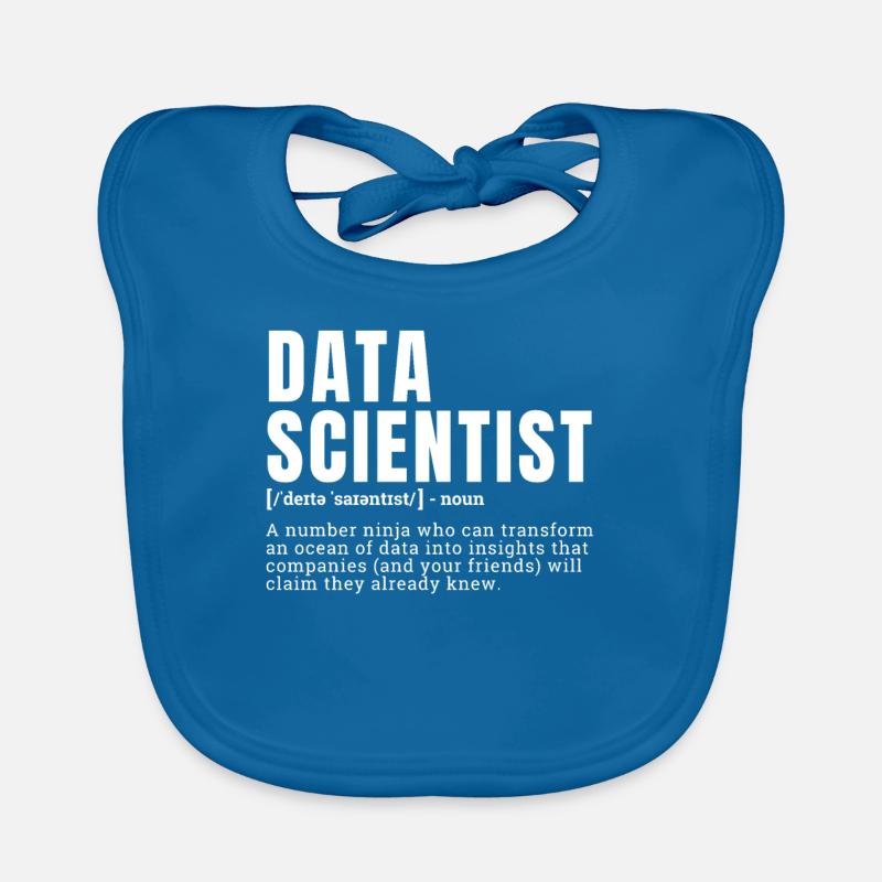 Drôle Data Scientist Définition Profession Occupat Bavoir bio Bébé