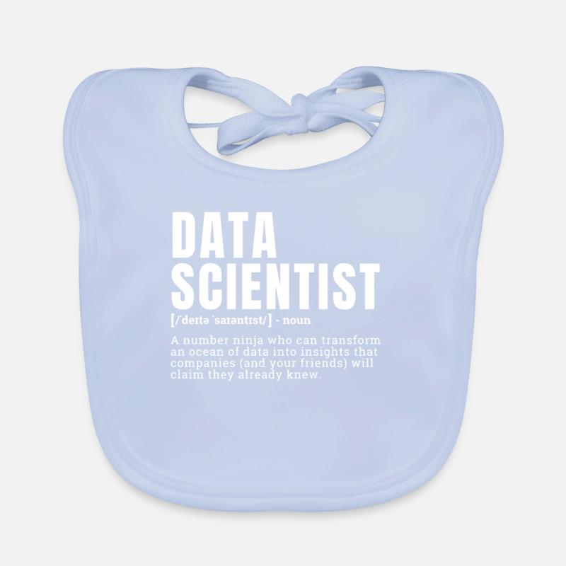 Drôle Data Scientist Définition Profession Occupat Bavoir bio Bébé