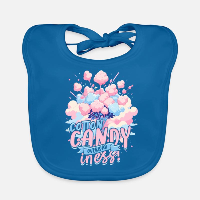Cotton candy Organic Baby Bibs