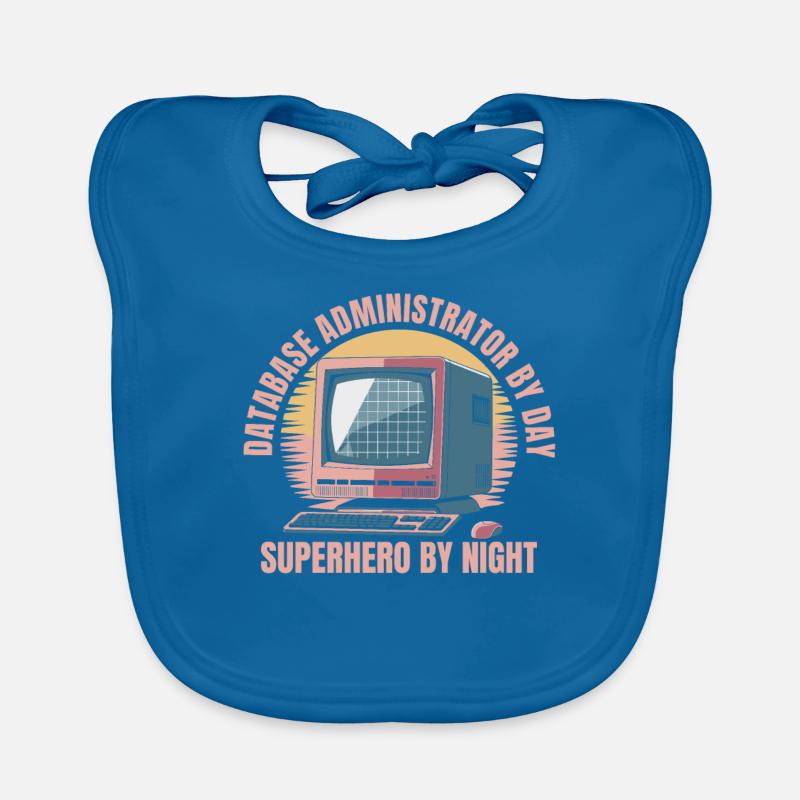 Database Administrator Organic Baby Bibs