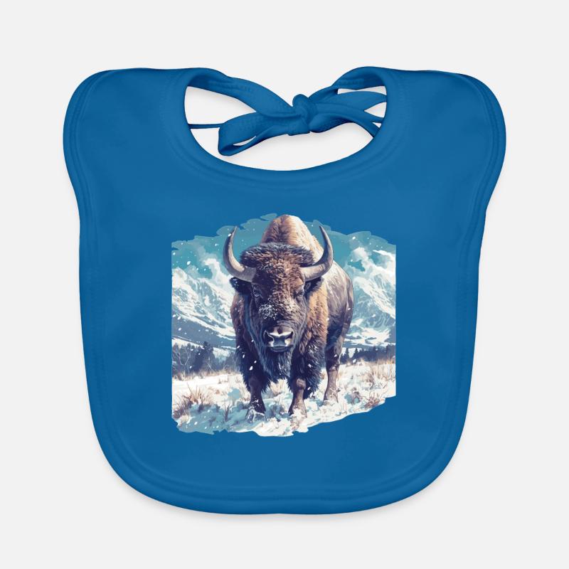 Bisons Bison Organic Baby Bibs