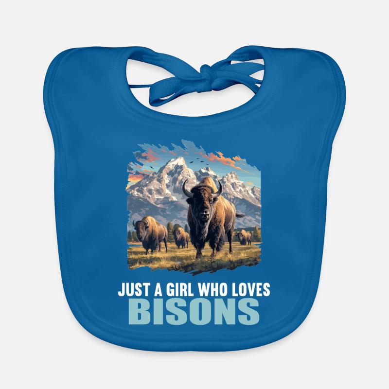 Bisons Bison Organic Baby Bibs