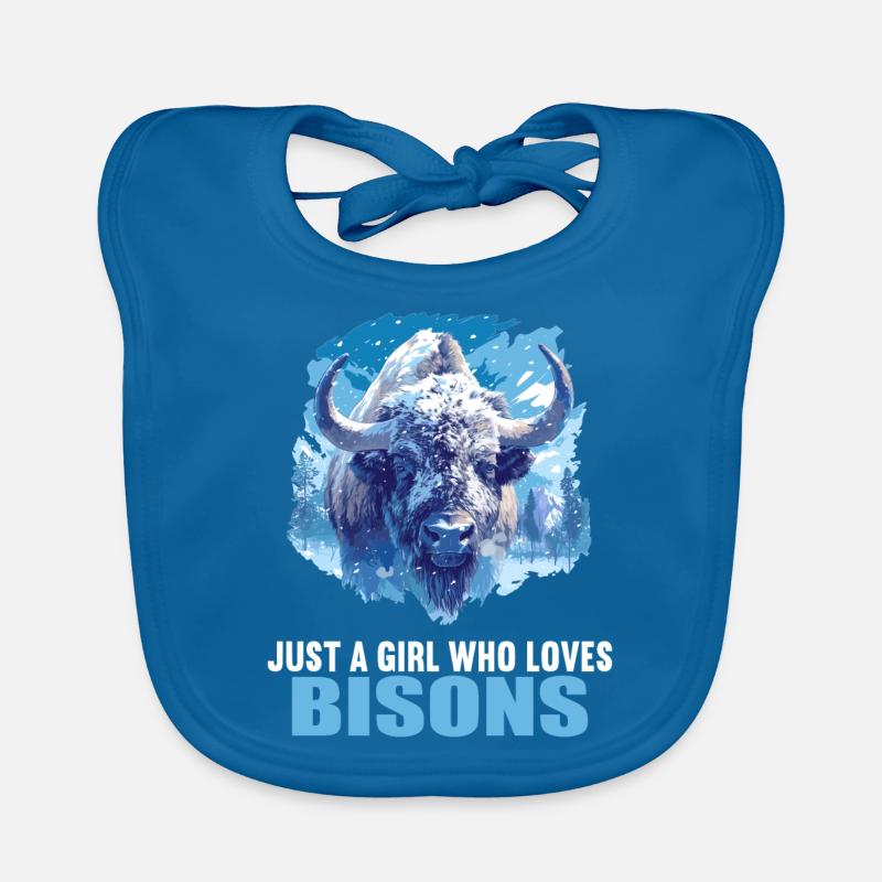 Bisons Bison Bavoir bio Bébé