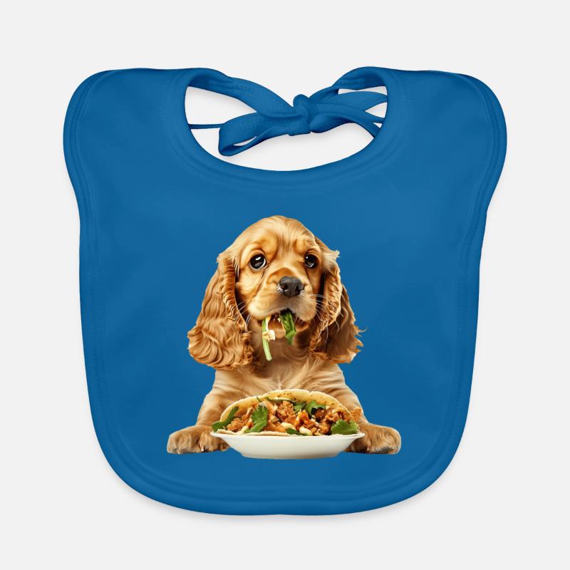 Cocker Spaniel Baby Bio-Lätzchen