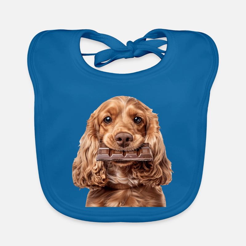 Cocker Spaniel Bavoir bio Bébé