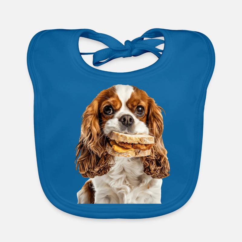 Cavalier King Spaniel Baby Bio-Lätzchen