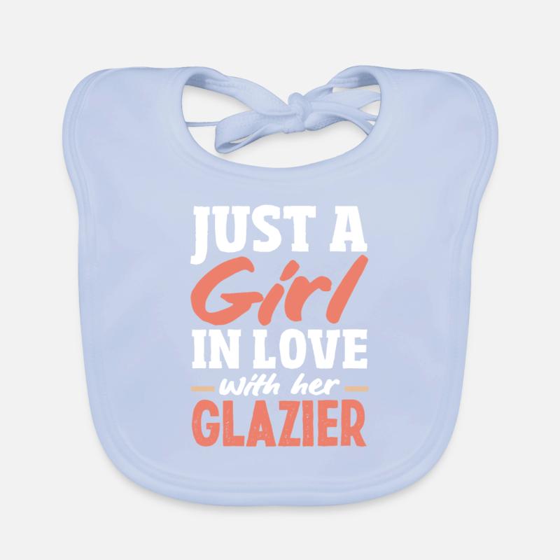Glaser Geschenk Baby Bio-Lätzchen