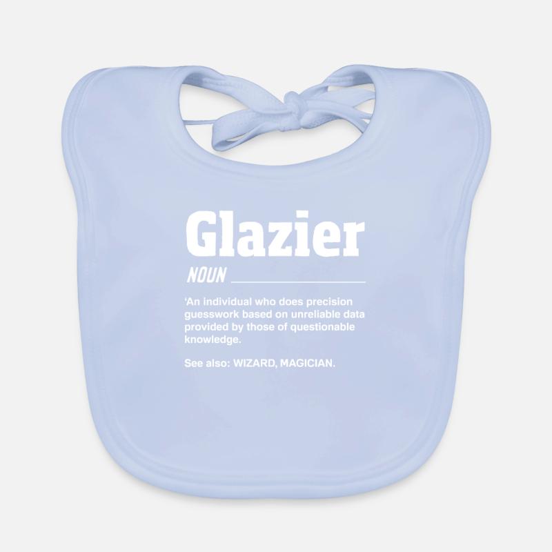 Glaser Geschenk Baby Bio-Lätzchen