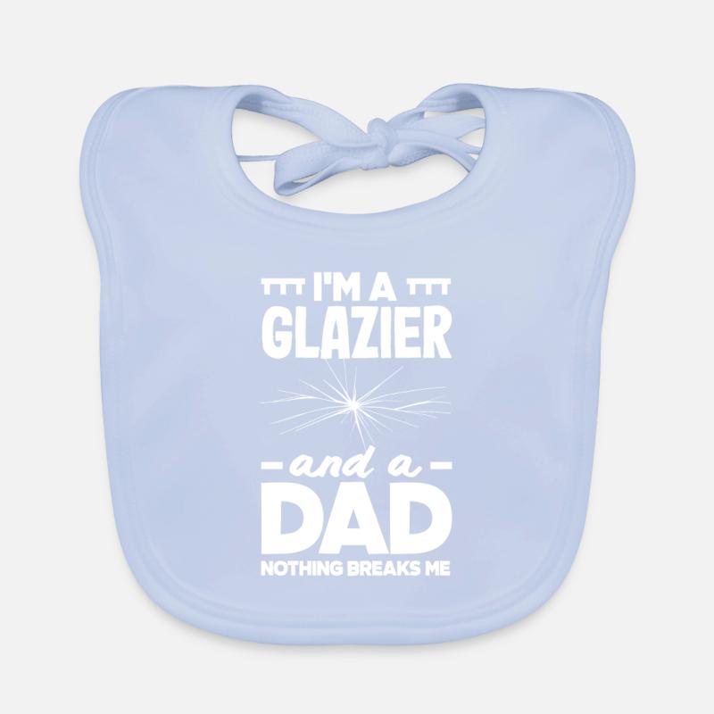 Glaser Geschenk Baby Bio-Lätzchen