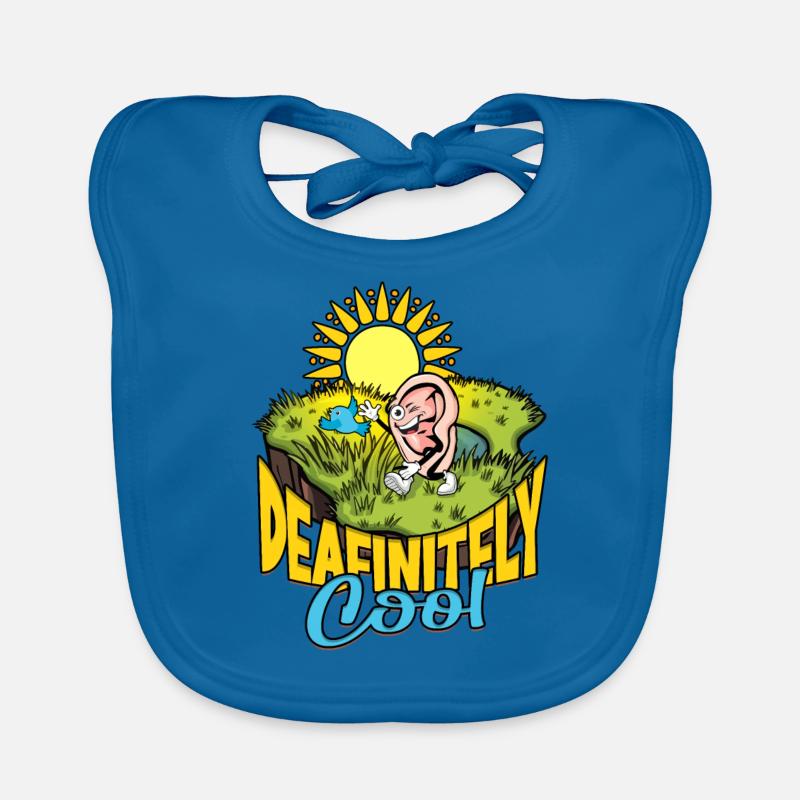 Perte auditive Décidément cool Bavoir bio Bébé