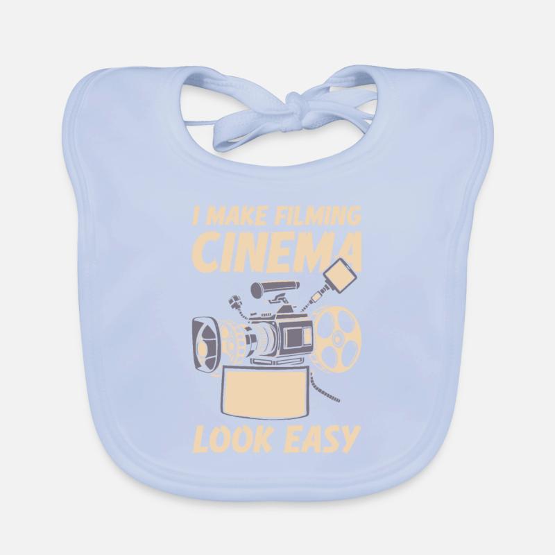 Kameramann Baby Bio-Lätzchen