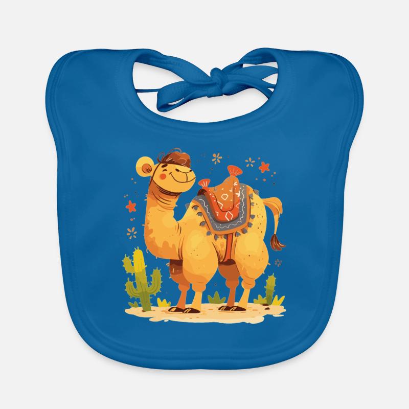 Camel Kamele Kamel Baby Bio-Lätzchen